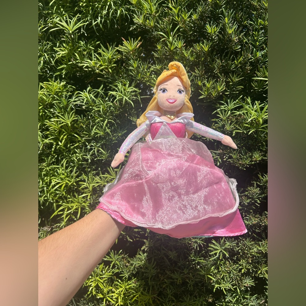 Rupunzle & little mermaid 2 in one reversable doll